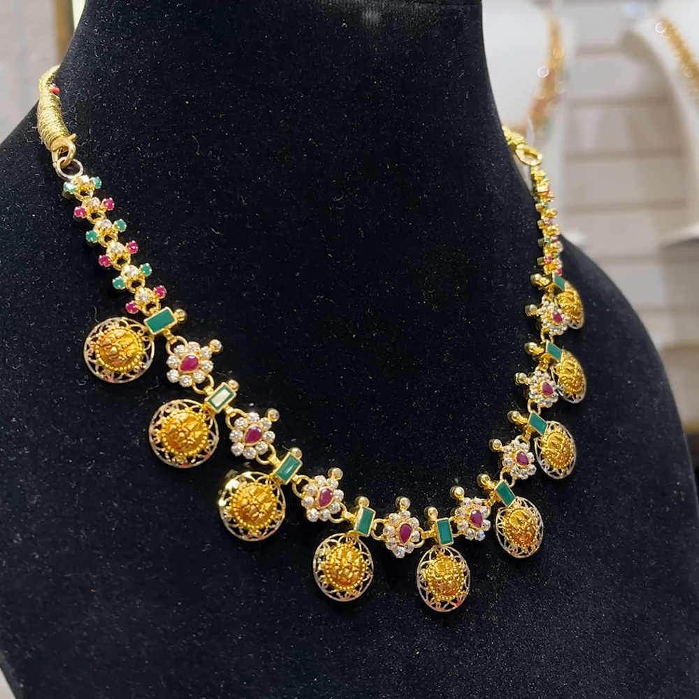 SOUTH INDIA 18.301gms NECKLACE 22K Yellow Gold