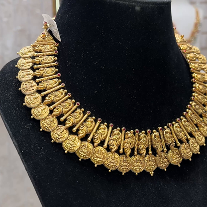 SOUTH INDIA 52.414gms NECKLACE 22K Yellow Gold