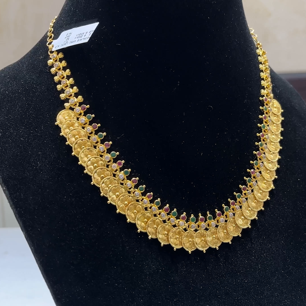 MUKUNDA JEWELLERS 21.67gms NECKLACE 22K Yellow Gold