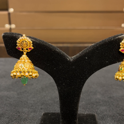 CHANDANA Brothers 14.86gms EARRINGS 22K Yellow Gold