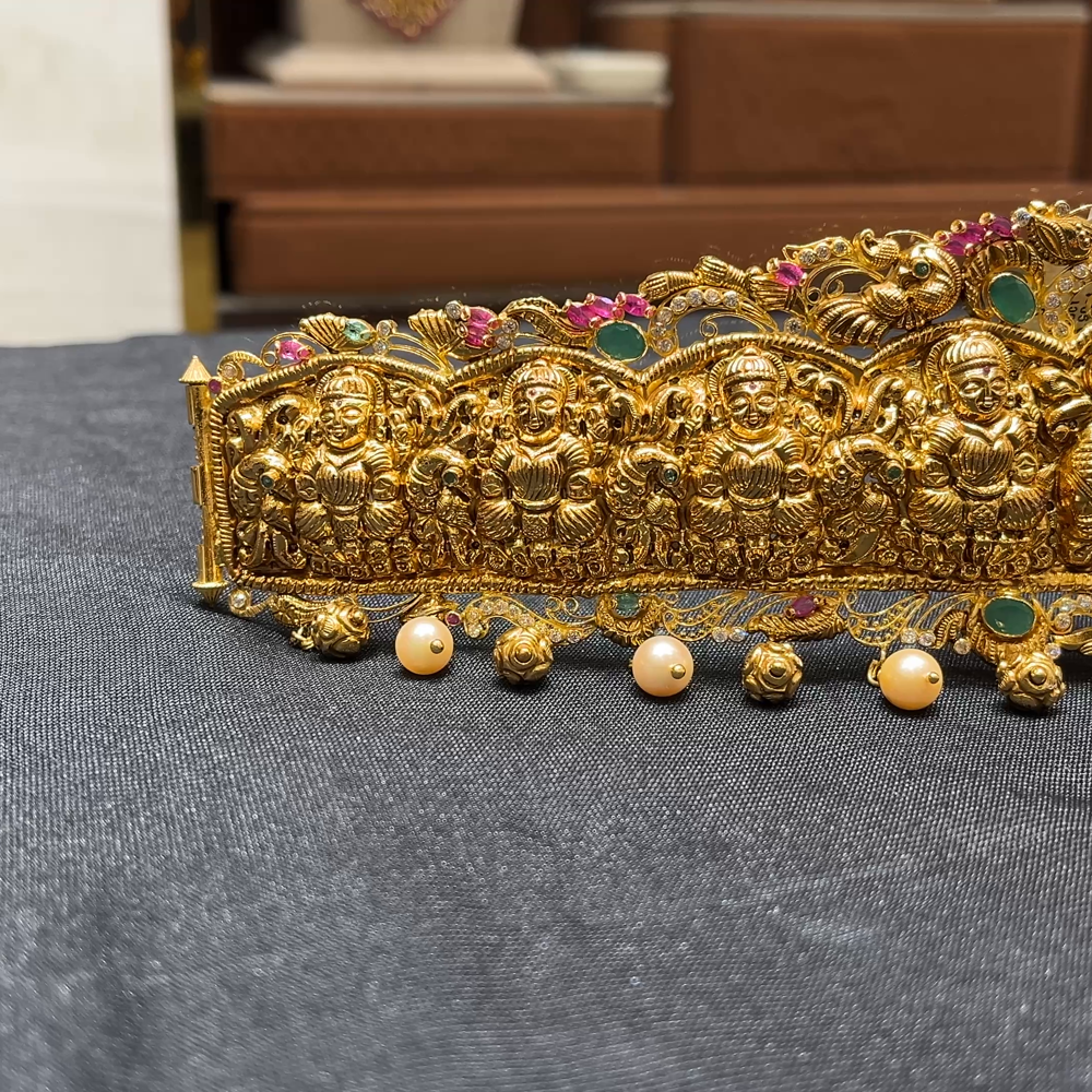 CMR 86.875gms VADDANAM 22K Nakshi