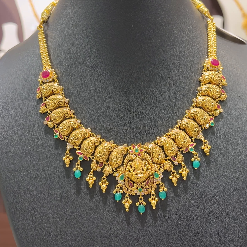 CMR 22.93gms NECKLACE 22K Yellow Gold