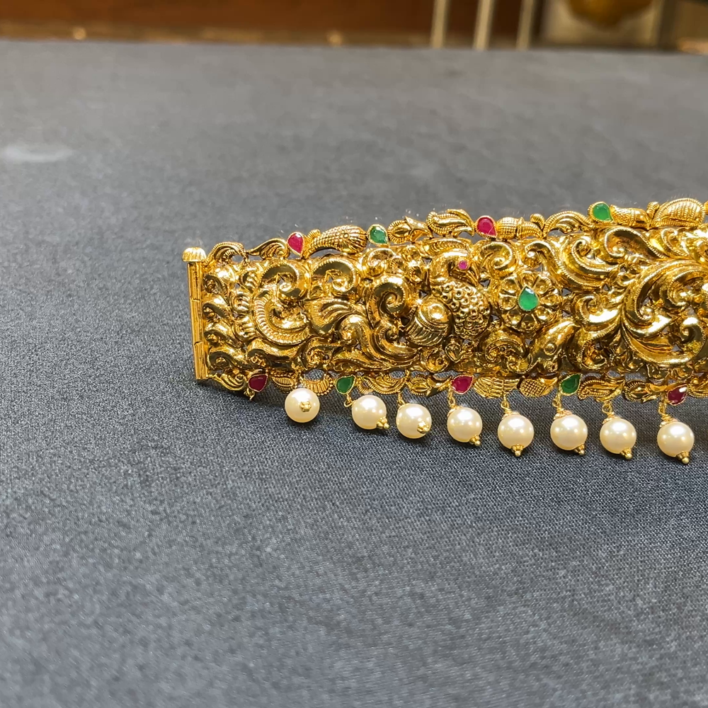 SRI RAM 67.76gms VADDANAM 22K Nakshi