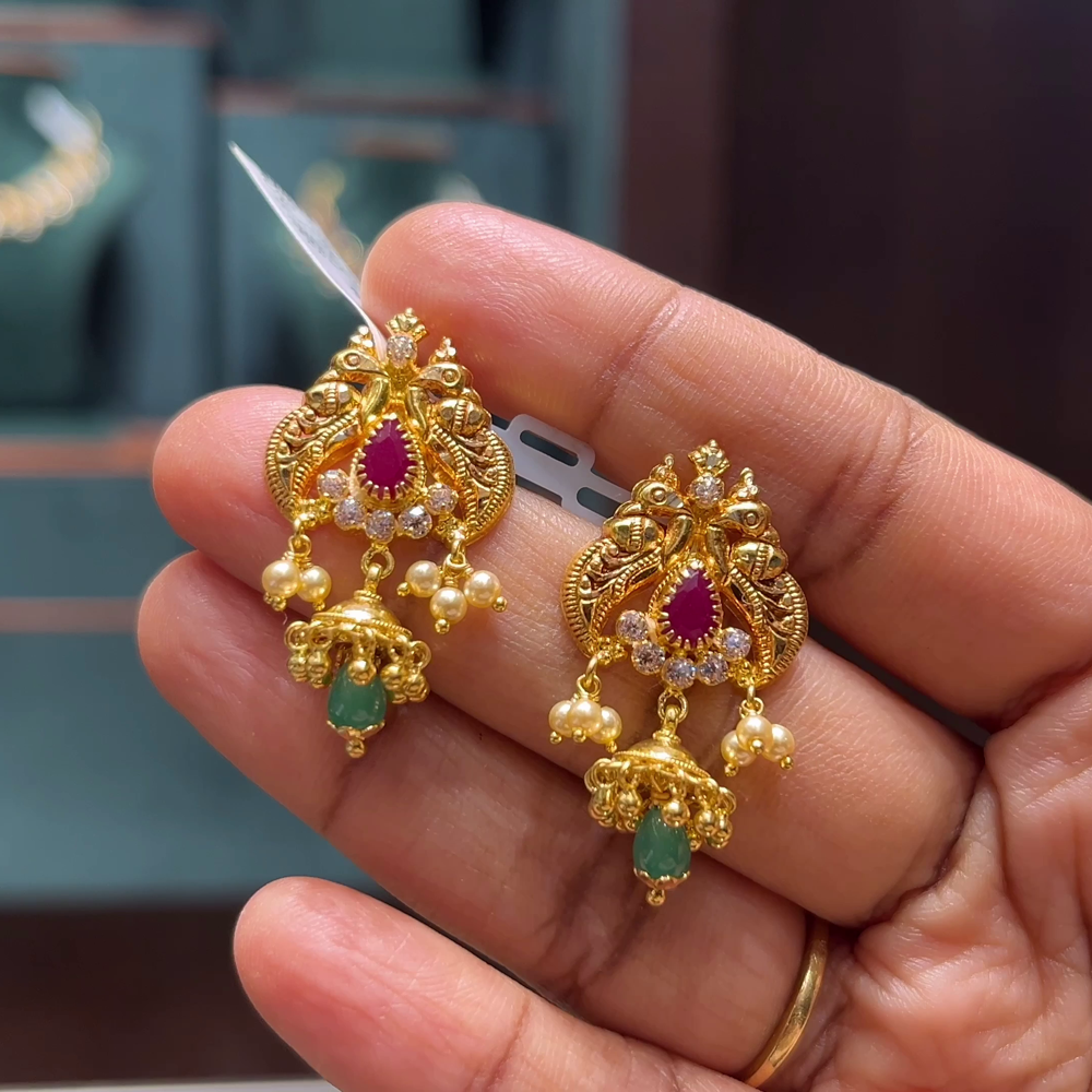 CMR 5.626gms EARRINGS 22K Yellow Gold