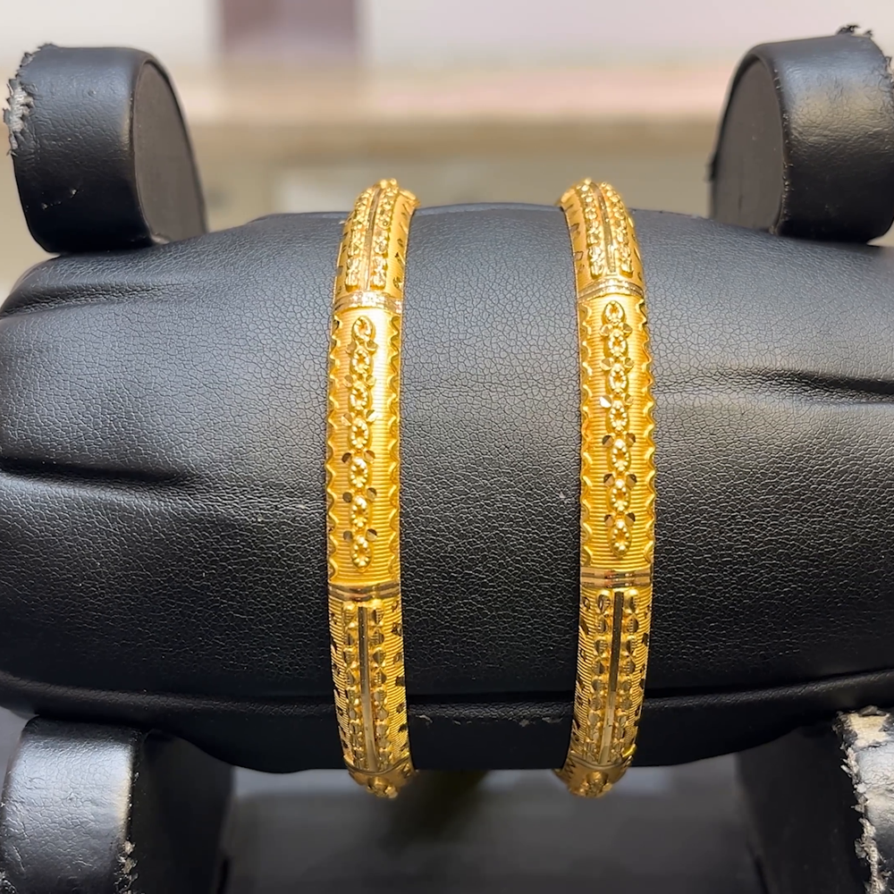 SwarnaKanchi 23.731gms BANGLES 22K Yellow Gold