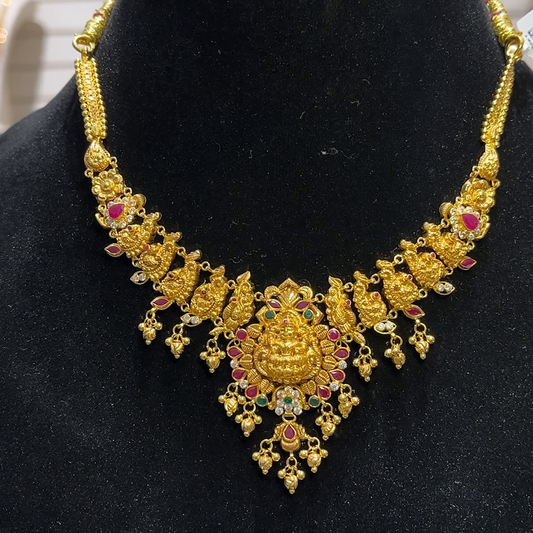 SOUTH INDIA 15.685gms NECKLACE 22K Yellow Gold