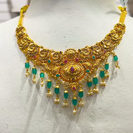 SOUTH INDIA 13.459gms NECKLACE 22K Yellow Gold