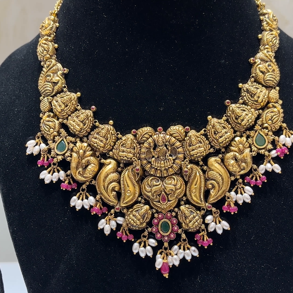 MUKUNDA JEWELLERS 45.63gms NECKLACE 22K Yellow Gold