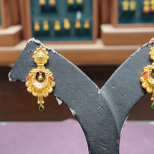 CMR 5.061gms EARRINGS 22K Yellow Gold