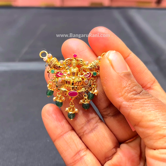 Anu Jewellers 4.113gms Pendent 22K Yellow Gold