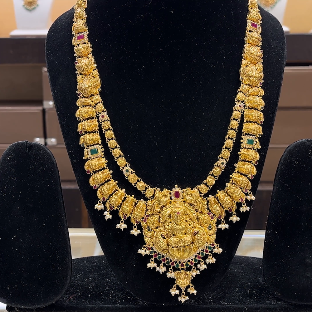 CHANDANA Brothers 49.685gms HARAMS 22K Yellow Gold