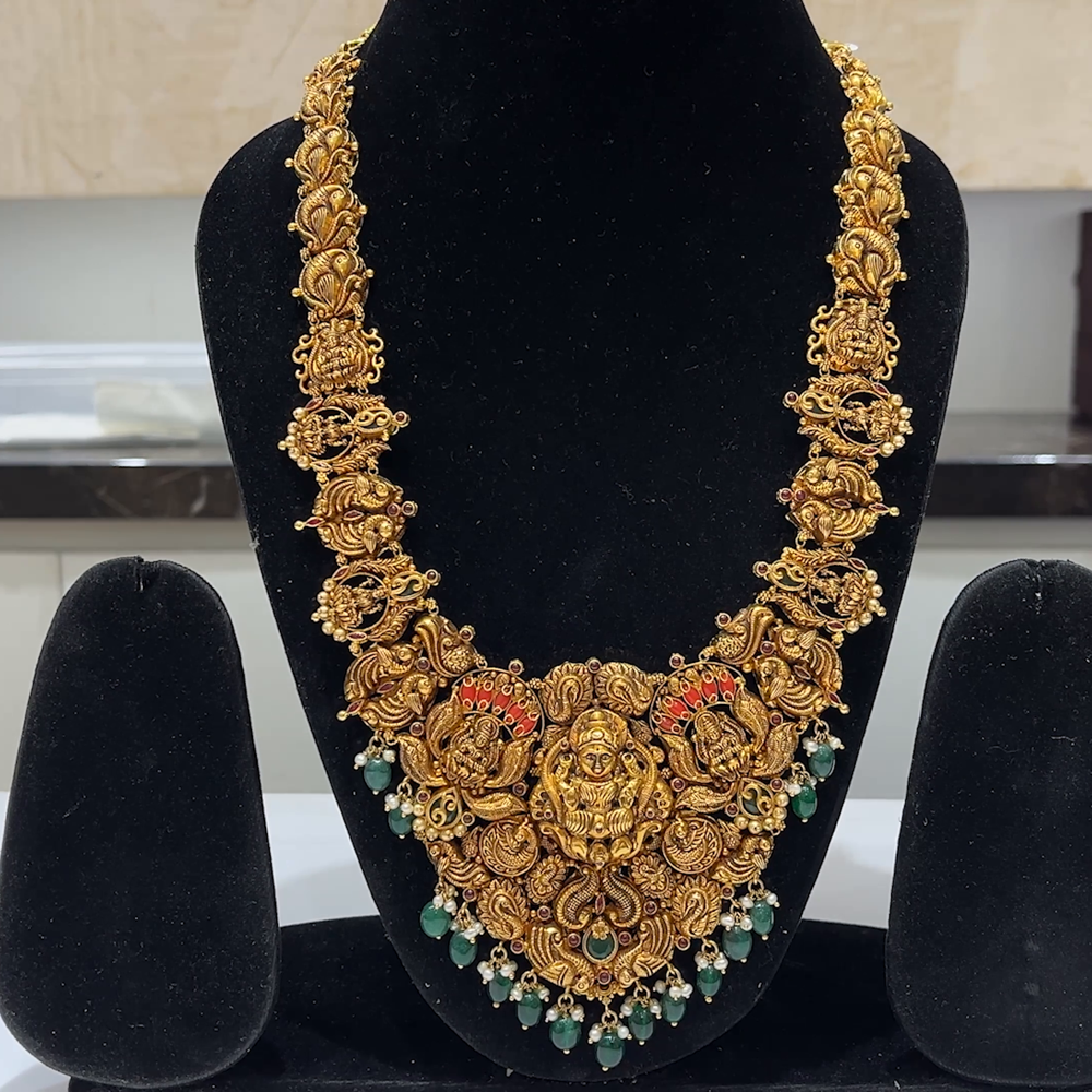 MUKUNDA JEWELLERS 62.182gms HARAMS 22K Yellow Gold