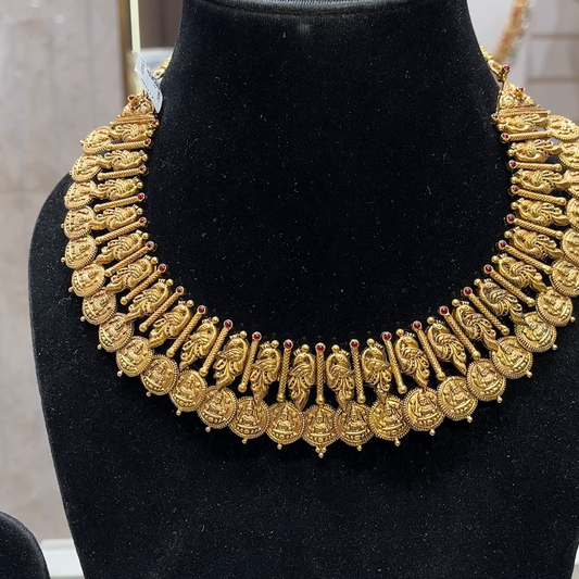 SOUTH INDIA 52.414gms NECKLACE 22K Yellow Gold