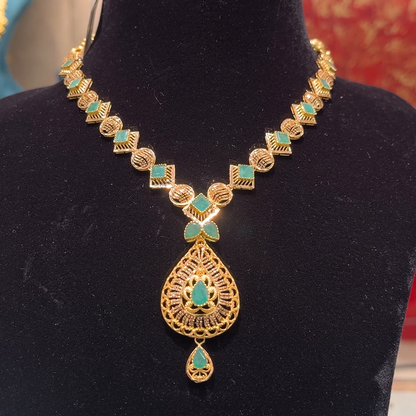 Anu Jewellers 17.047gms NECKLACE 22K Yellow Gold