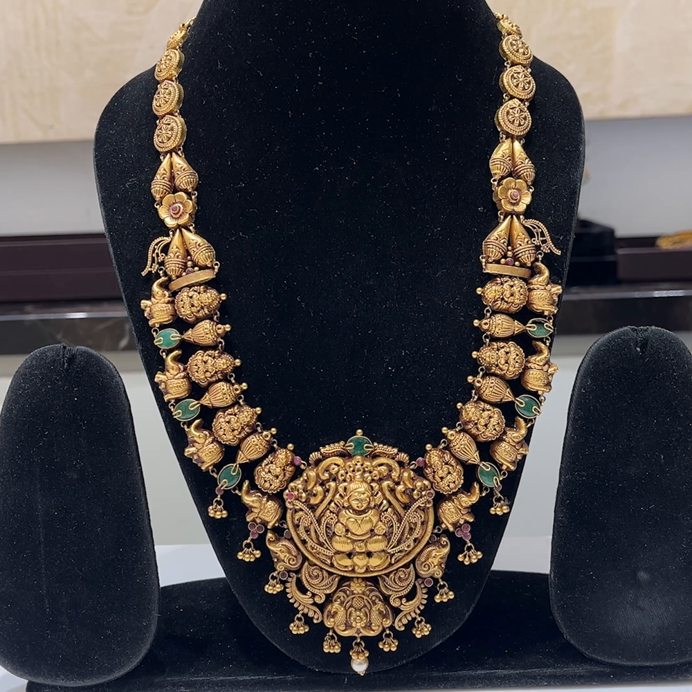 MUKUNDA JEWELLERS 63.57gms HARAMS 22K Yellow Gold