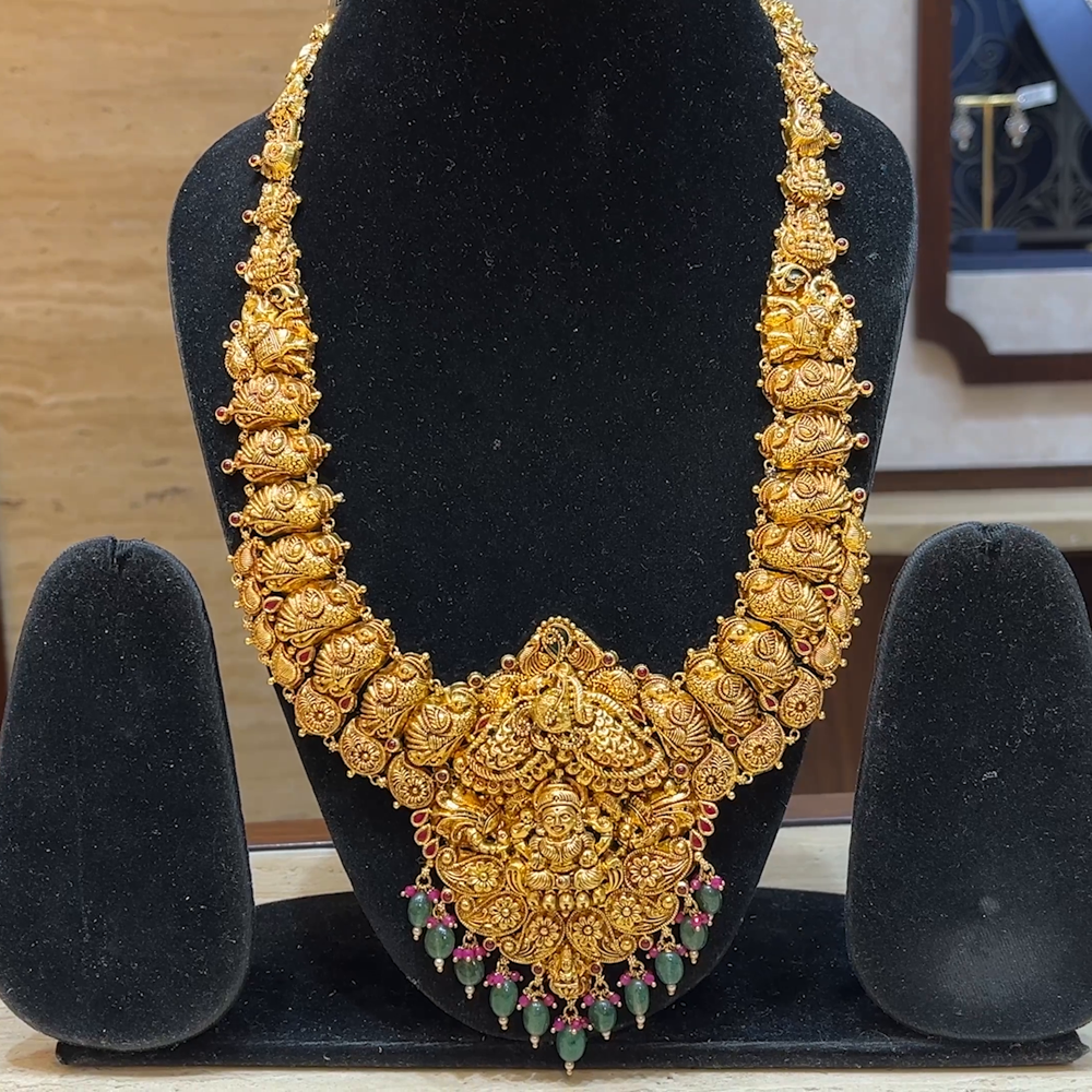 Chennai Shopping Mall 64.702gms HARAMS 22K Yellow Gold