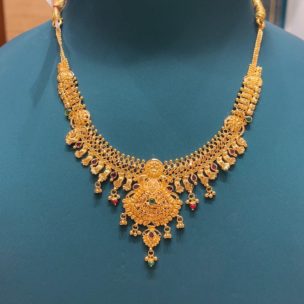 Chennai Shopping Mall 20.903gms NECKLACE 22K Yellow Gold