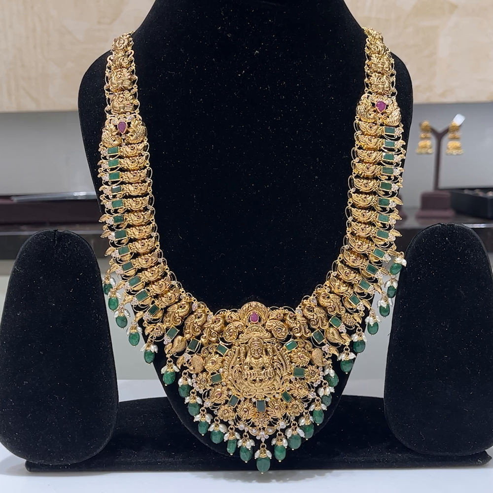 MUKUNDA JEWELLERS 78.36gms HARAMS 22K Yellow Gold