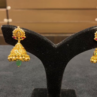 CHANDANA Brothers 14.86gms EARRINGS 22K Yellow Gold