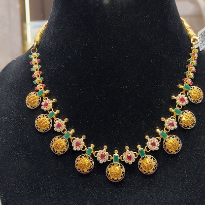 SOUTH INDIA 18.301gms NECKLACE 22K Yellow Gold