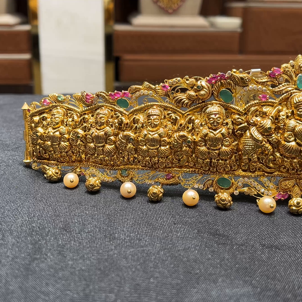 CMR 86.875gms VADDANAM 22K Nakshi