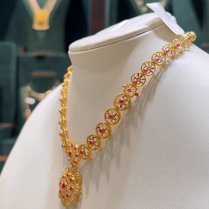 [make to order] 16.606gms NECKLACE 22K