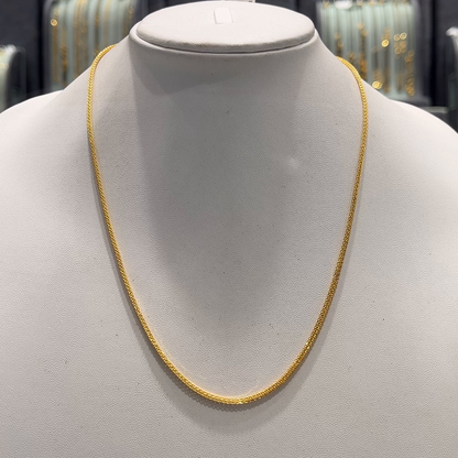 Anu Jewellers 8.005gms CHAINS 22K Yellow Gold