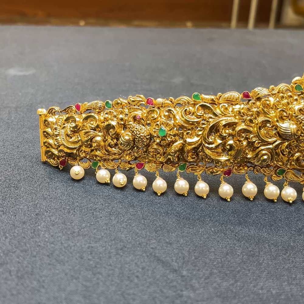 SRI RAM 67.76gms VADDANAM 22K Nakshi