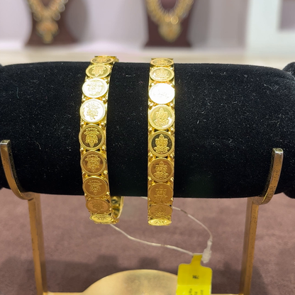 SwarnaKanchi 24.427gms BANGLES 22K Yellow Gold