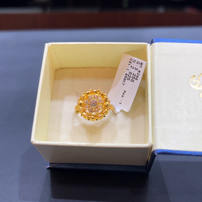 SOUTH INDIA 2.925gms Ring 22K Yellow Gold