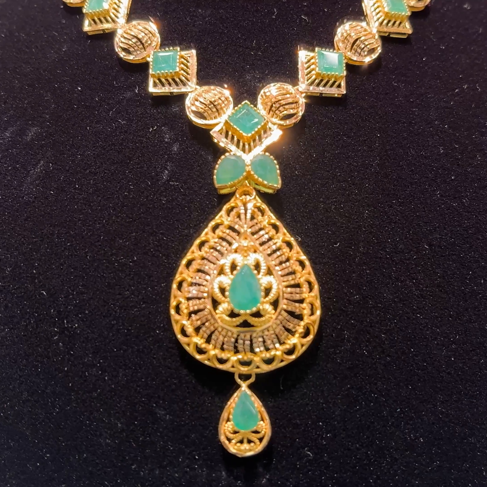 Anu Jewellers 17.047gms NECKLACE 22K Yellow Gold