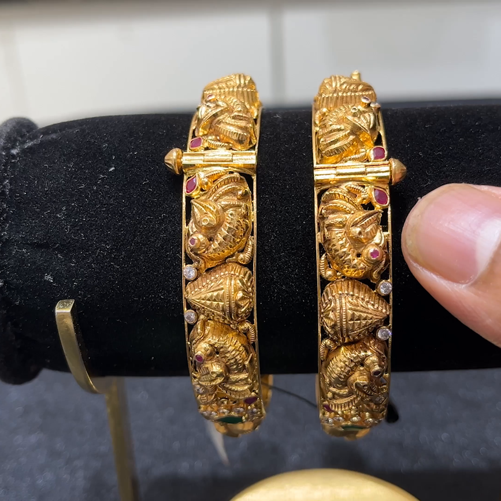 MUKUNDA JEWELLERS 33.42gms BANGLES 22K Yellow Gold