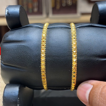 Chennai Shopping Mall 25.31gms BANGLES 22K Yellow Gold