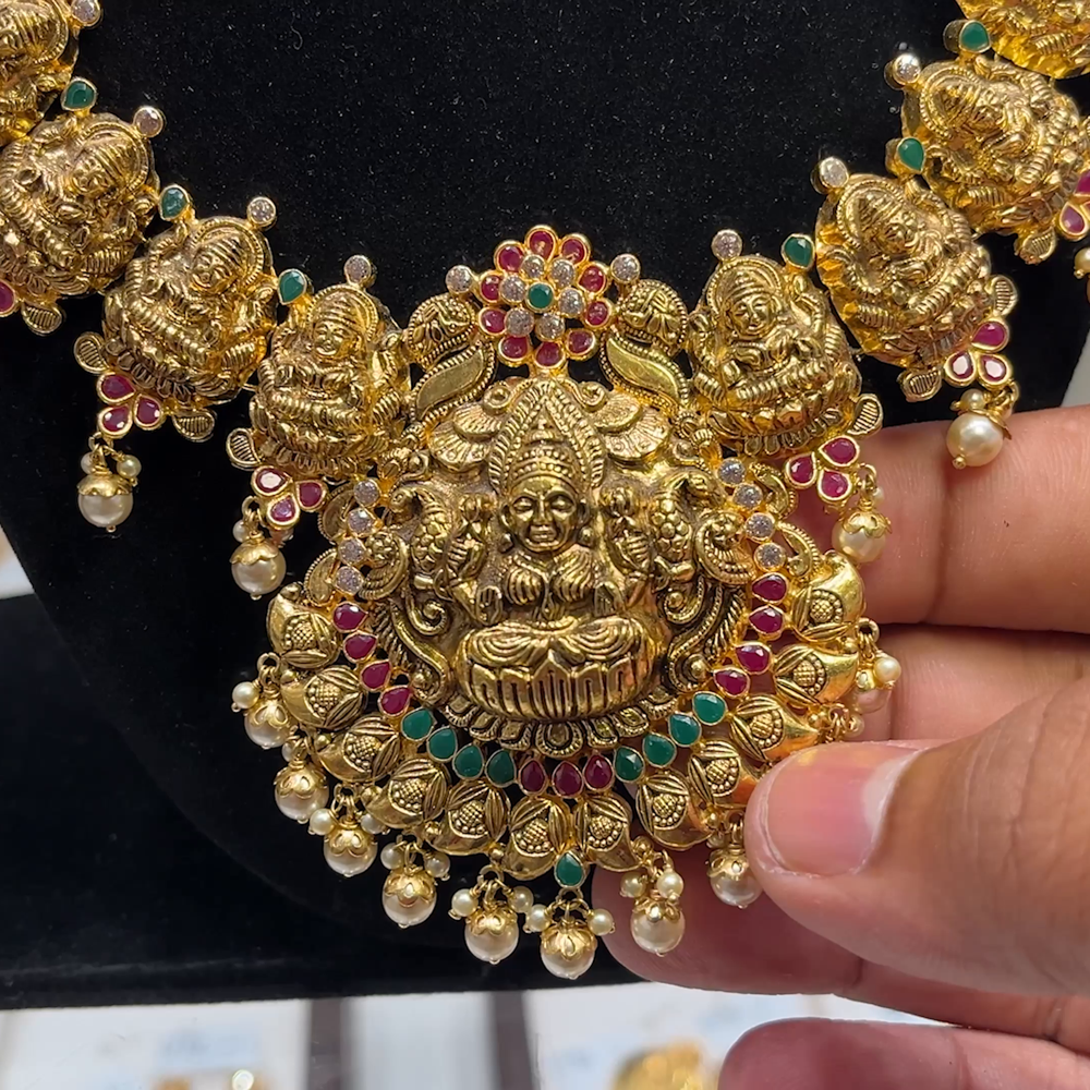 SOUTH INDIA 55.635gms HARAMS 22K Yellow Gold