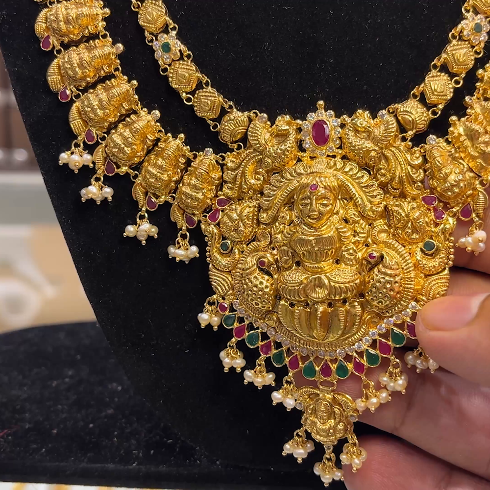 CHANDANA Brothers 49.685gms HARAMS 22K Yellow Gold