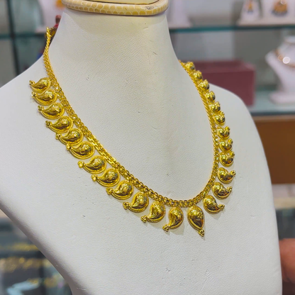 Anu Jewellers 12.237gms NECKLACE 22K Yellow Gold