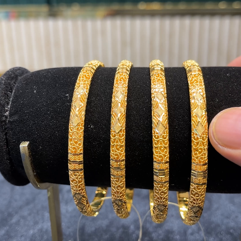 Kriya Jewellers 20.64gms BANGLES 22K Yellow Gold