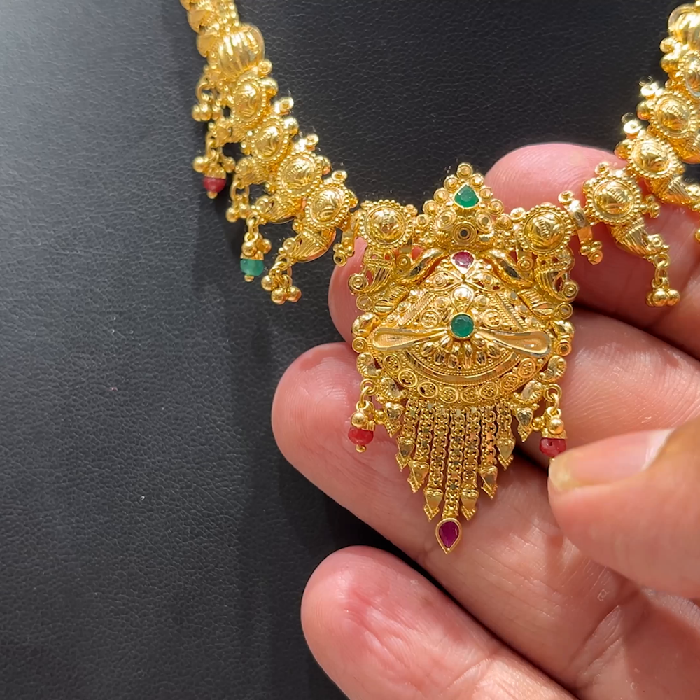 Chennai Shopping Mall 20.13gms NECKLACE 22K Yellow Gold