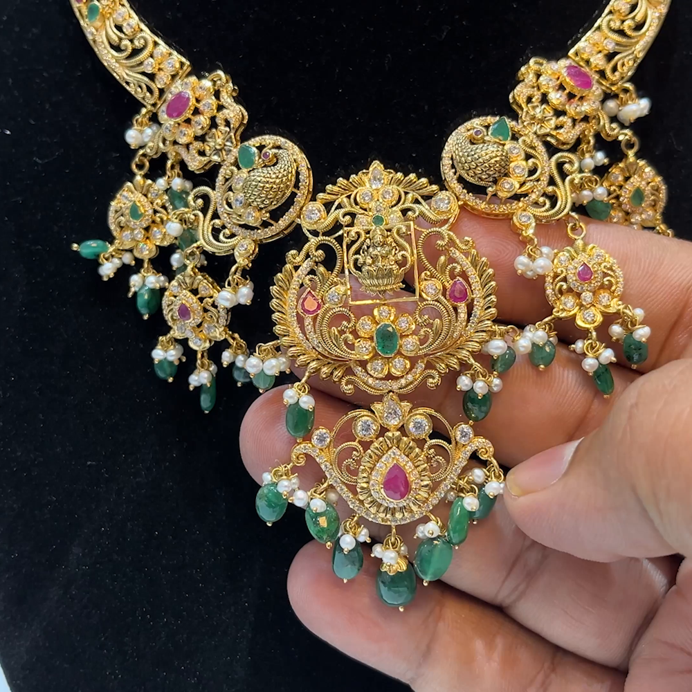 MUKUNDA JEWELLERS 44.455gms NECKLACE 22K Yellow Gold