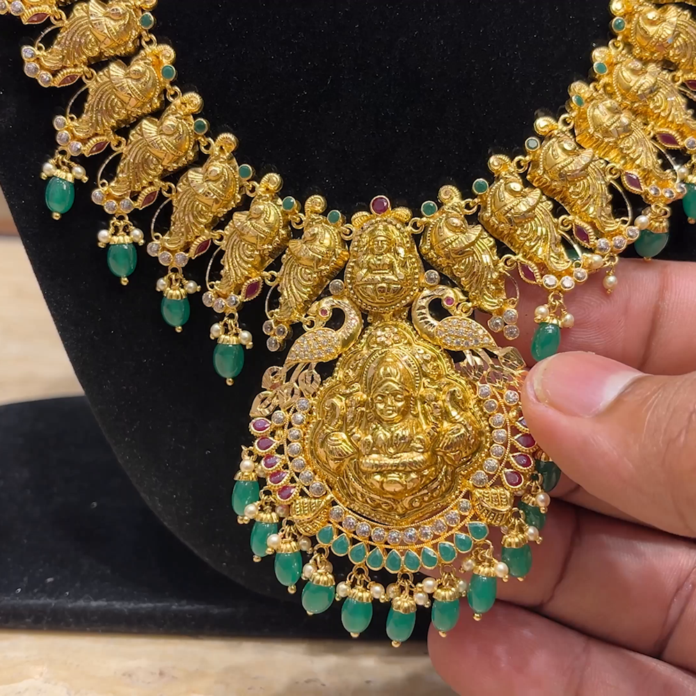 Chennai Shopping Mall 46.77gms HARAMS 22K Yellow Gold