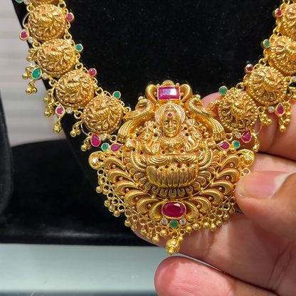 SOUTH INDIA 41.51gms HARAMS 22K Yellow Gold