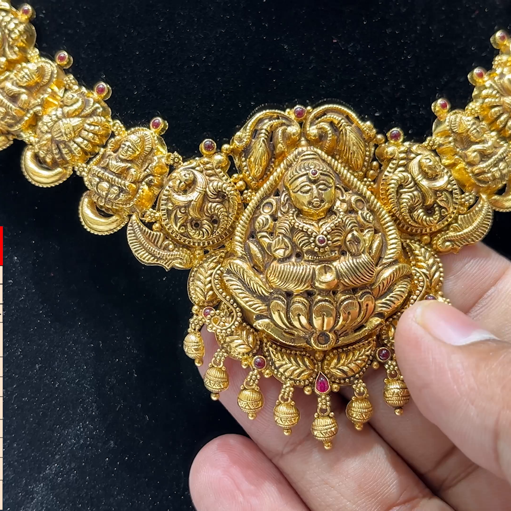 MUKUNDA JEWELLERS 26.26gms NECKLACE 22K Yellow Gold