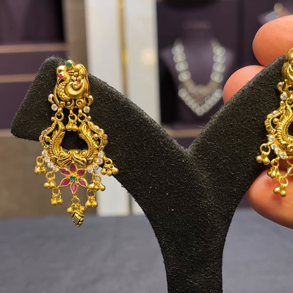 CMR 9.987gms EARRINGS 22K Yellow Gold