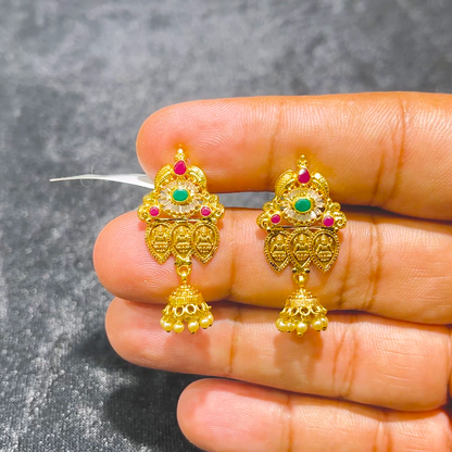 CMR 5.494gms EARRINGS 22K Yellow Gold