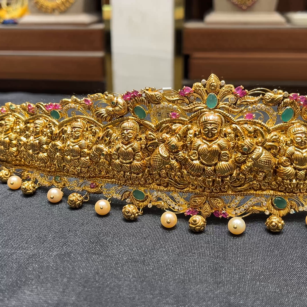 CMR 86.875gms VADDANAM 22K Nakshi