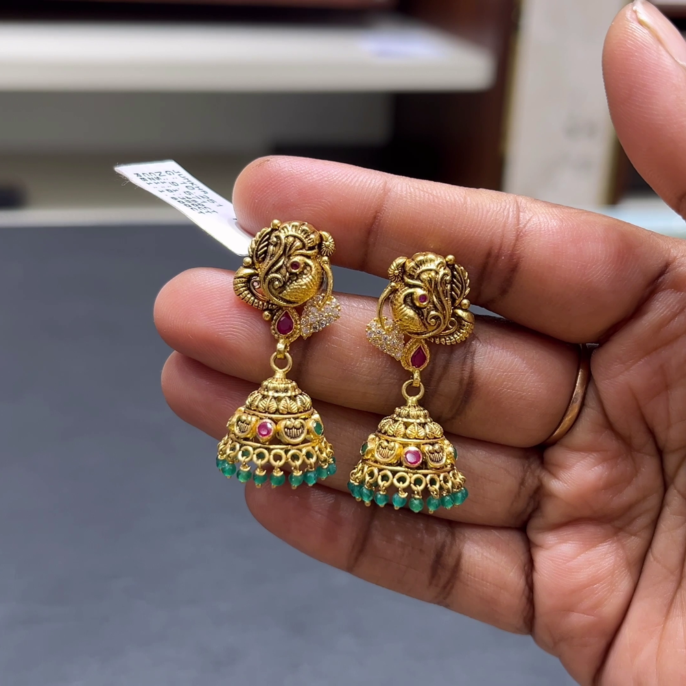 [make to order] 9.571gms EARRINGS 22K