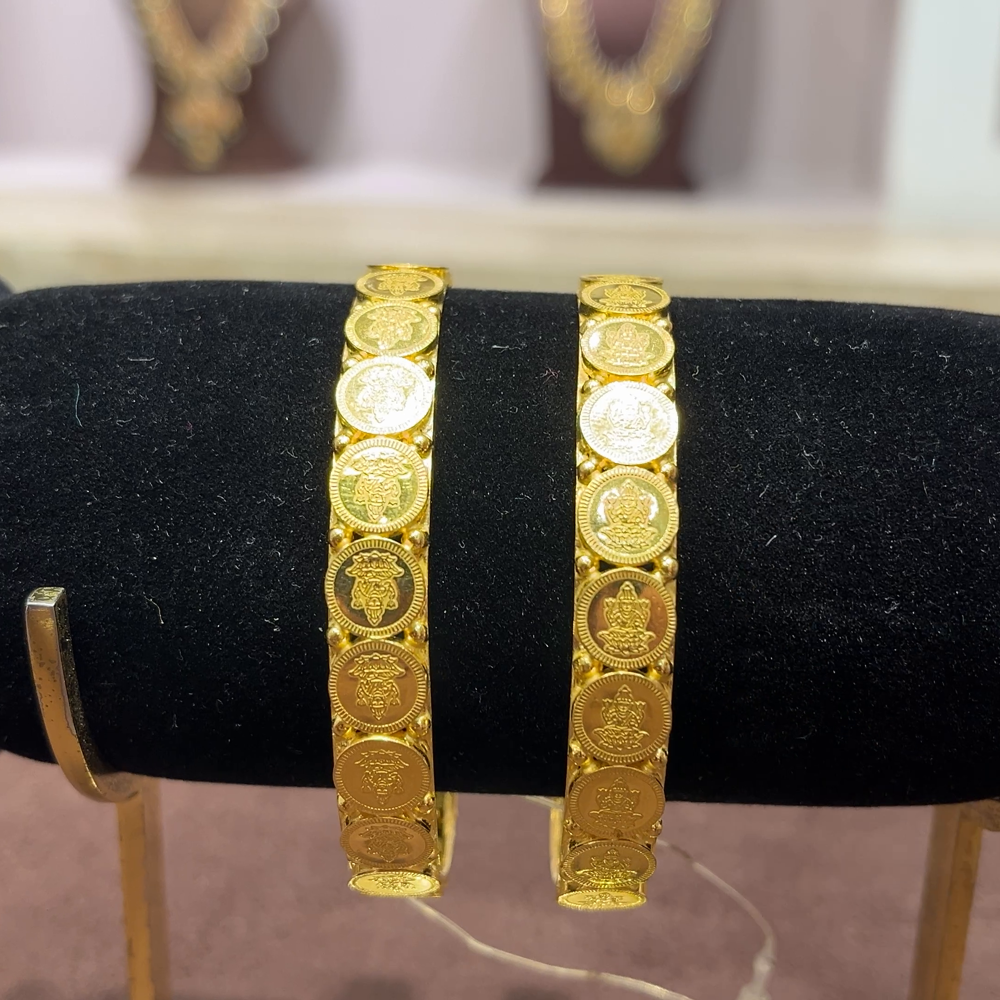 SwarnaKanchi 24.427gms BANGLES 22K Yellow Gold