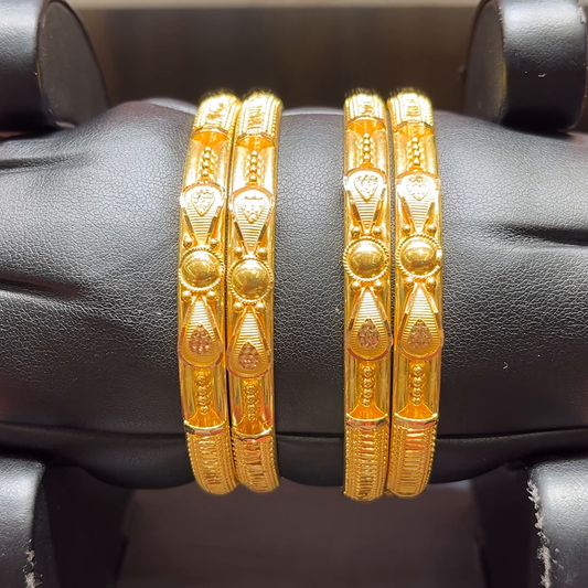 CMR 43.753gms BANGLES 22K Yellow Gold