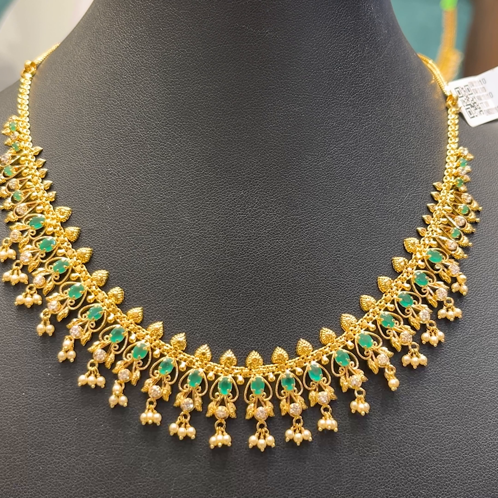 Chennai Shopping Mall 18.91gms NECKLACE 22K Yellow Gold