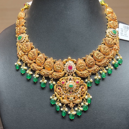 Chennai Shopping Mall 32.66gms NECKLACE 22K Antique